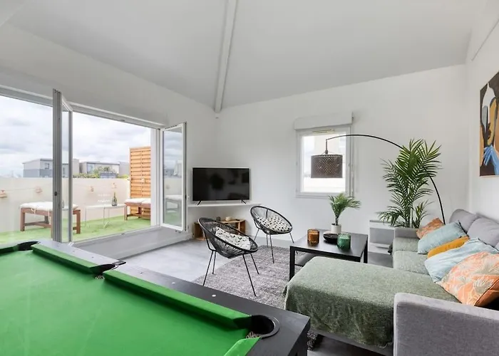 Premium Flat 6 People With Billard And Terrace Stade De France