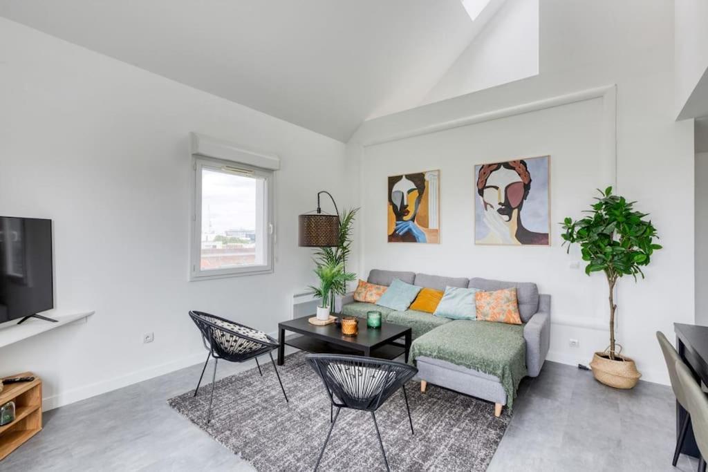 Premium Flat 6 People With Billard And Terrace Stade De France Apartment *